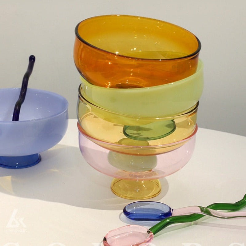 FARBDES GLAS-SCHAL