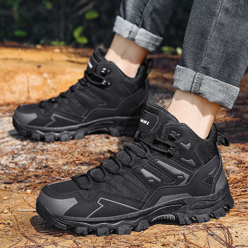 Frendorf | HikePro Waterproof Trekking Wanderschuhe | Atmungsaktiv | Rutschfest | Outdoor-Schuhe für Herren & Damen