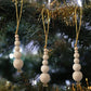 Frendorf | 3 Teile Holzperlen Weihnachtsbaum Dekor