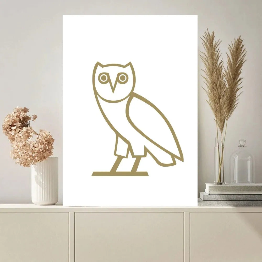 D_Drake O-OVO EULEN Poster Gemälde an der Wand Bild für Wohnzimmer Innenraum Malerei Zimmer Dekoration