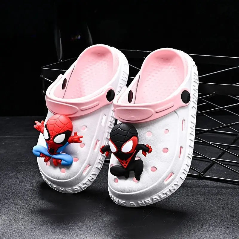 Frendorf | Spider-Man Kinder Hausschuhe - Bequem und Verspielt für Sommer Spaß