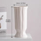 Frendorf | Vasea Nordic Große Keramikvase | Minimalistische Trockenblumenvase | Tisch- & Wohnzimmereinrichtung für Blumenarrangements