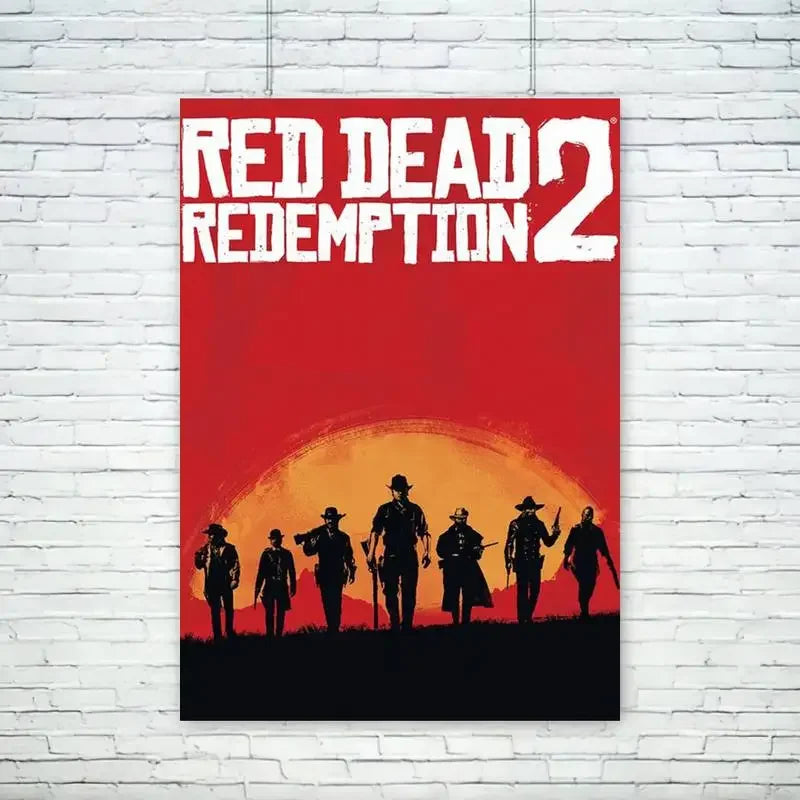 Spiel R-Rotes Totem 2 POSTER Wandbilder für Wohnzimmer Herbstdekoration