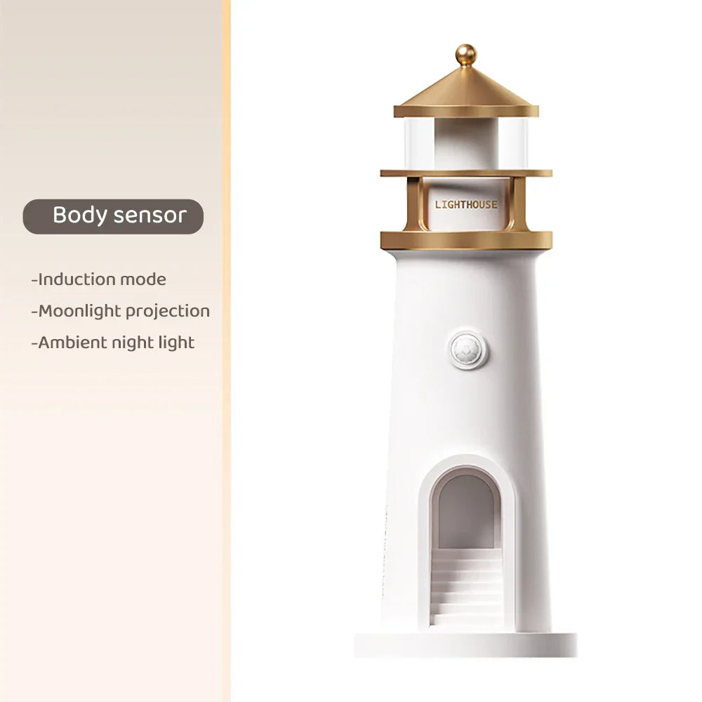 Frendorf | Lighthouse Ambientlichter Bluetooth Musik Dimmbar Projektion