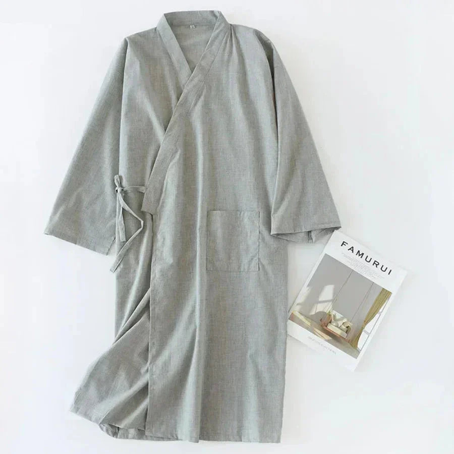 Frendorf | SleepRobe Bademantel - Luxuriöser Herren Kimono Bademantel 2024