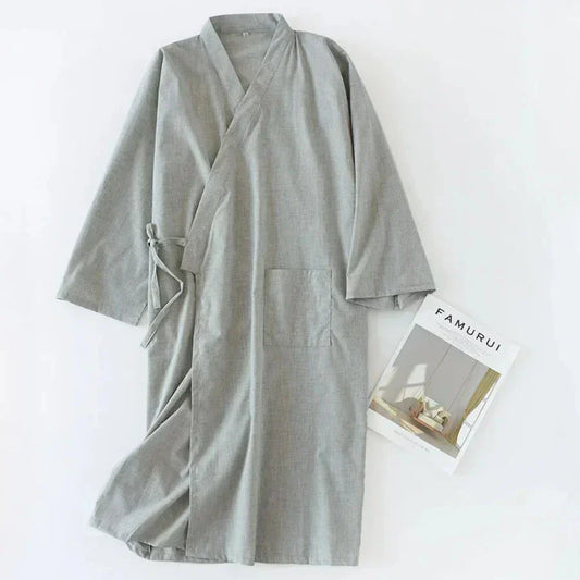 Frendorf | SleepRobe Bademantel - Luxuriöser Herren Kimono Bademantel 2024