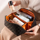 Frendorf |  Luxus Checkered Make-up Kosmetiktasche