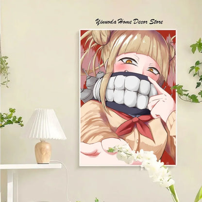 Anime Mein Held Academia Poster Wandkunst Wohnkultur Zimmerdekoration Digitale Malerei Wohnzimmer Restaurant Küchenkunst