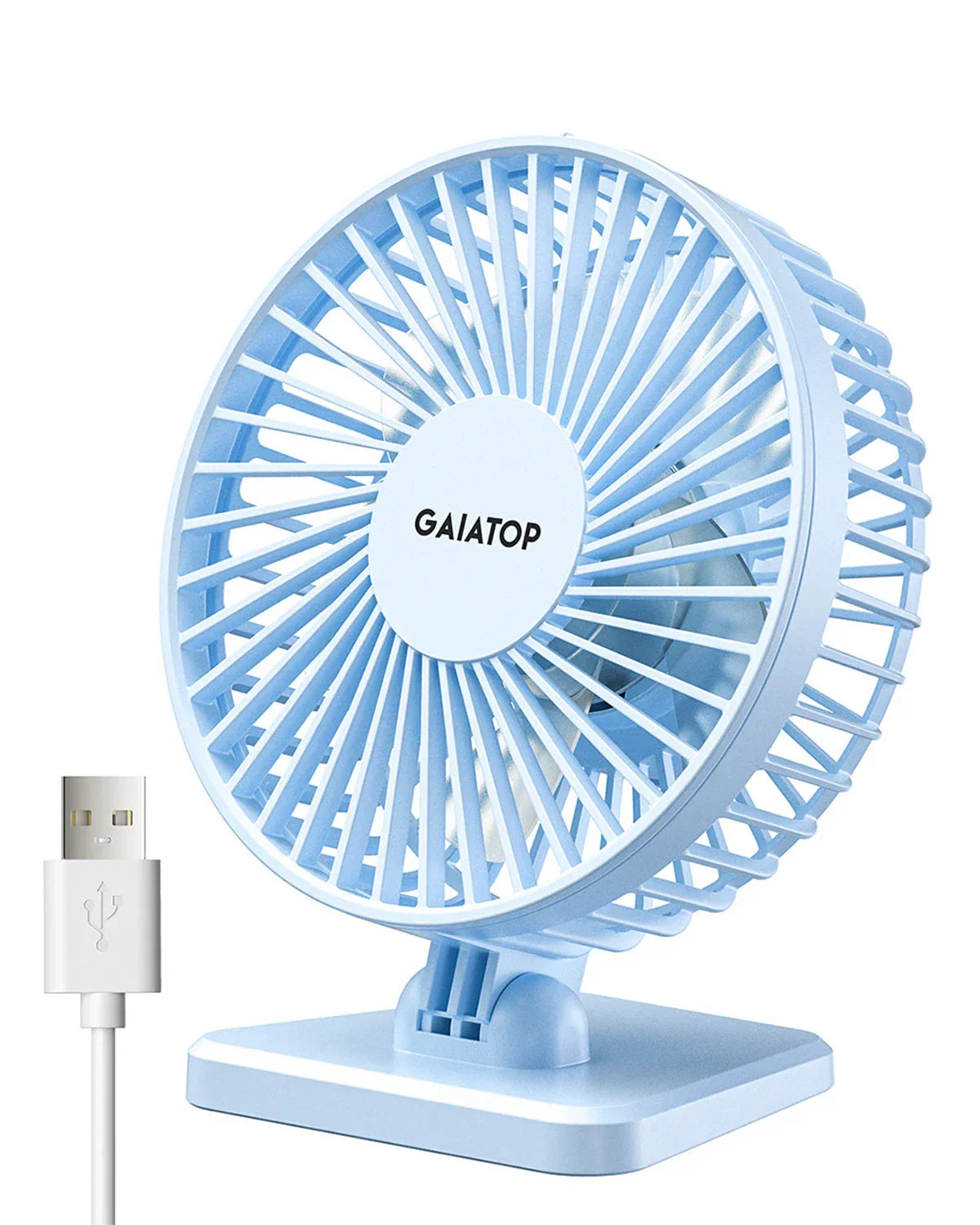 Frendorf | BreezePro Lunara | USB Mini Fan | 3 Speed Levels | Compact & Quiet | For Home & Travel