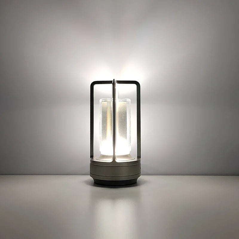 Wiederaufladbare Drahtlose LuxusGlow Tischlampe - Elegante Drahtlose Lampe für Jede Stimmung