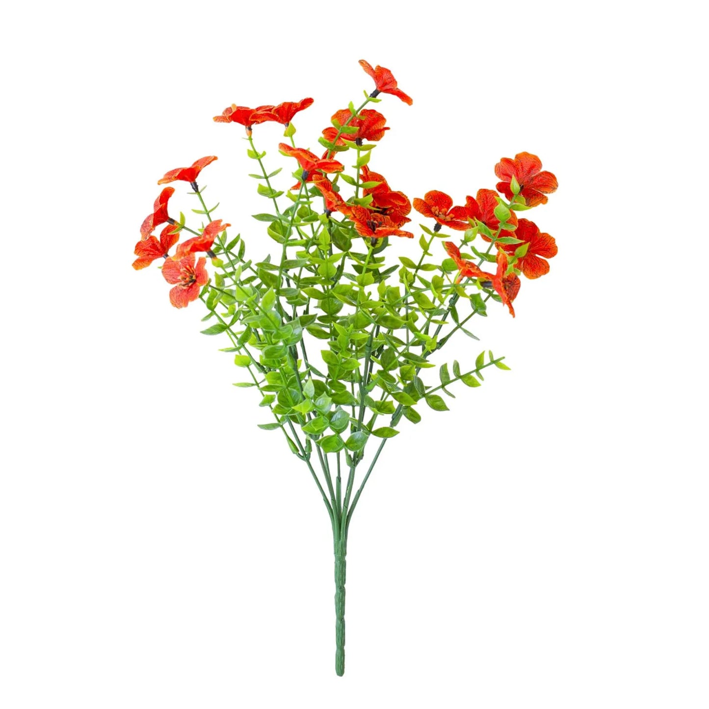 Frendorf | 18 Bündel UV-beständige künstliche Rosenblumen – Künstliche Pflanzen für den Außenbereich, Garten, Veranda, Fensterbank, Wohnkultur und Landschaftsgestaltung