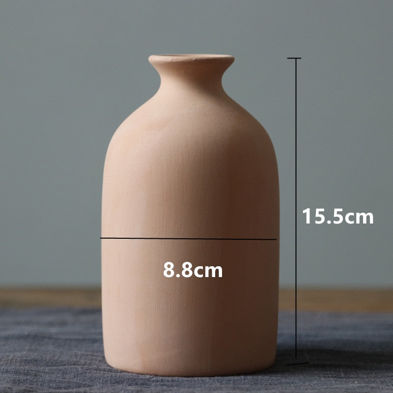 1 Stück matte Keramikvase, Heimdekoration, Keramik, Blumenvase, Fotografie-Requisiten