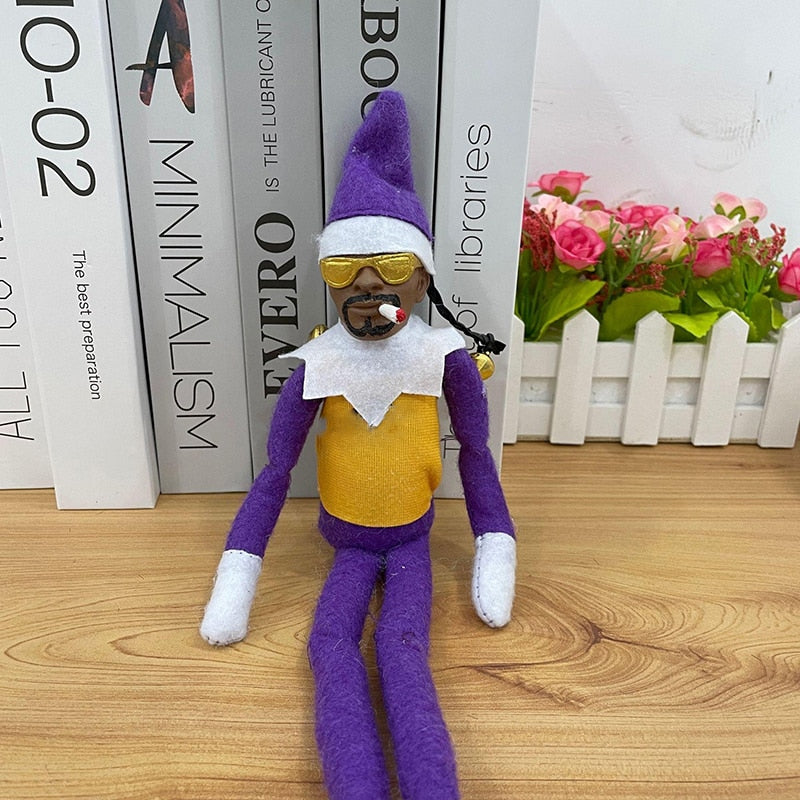 Kreative Snoop On A Stoop Weihnachtselfenpuppe Spy On A Bent Weihnachtsdekorationen Home Latex Ornamente Elfenpuppe Geschenkspielzeug