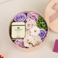 Frendorf | Künstliches Rosen Duftkerze Geschenkschachtel