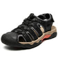 Sommer Herren Outdoor Sandalen Strand Schuhe Echtes Leder Trekking Wandern