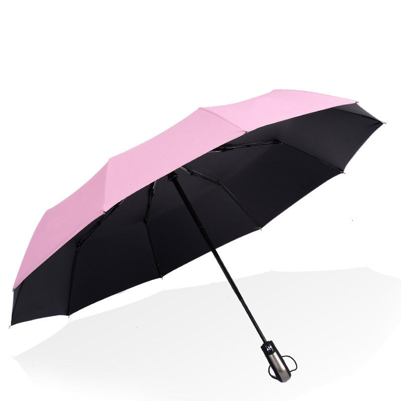 Winddicht Anti-UV Automatischer Eleganter Regenschirm