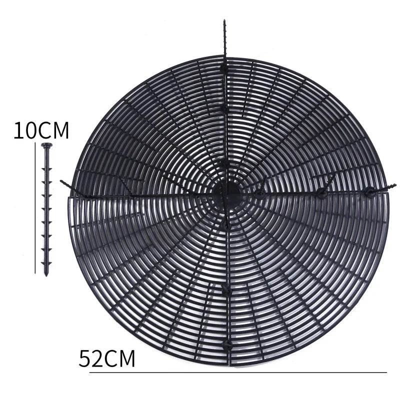 Frendorf | PlantGuard | Topfschutzgitter | Flexibel Zuschnitbar | Schutz Vor Kindern und Haustieren