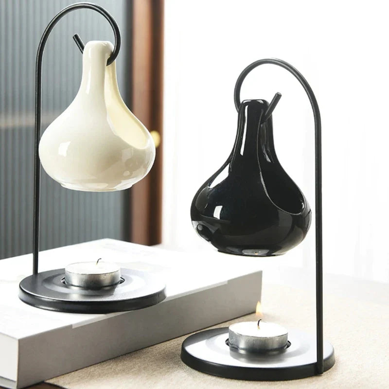 Ätherische Öl-Brenner Wachsschmelzer Diffusor Aromakerzen Teelichthalter Meditationsgeschenk Wohnraum Schlafzimmer Dekoration