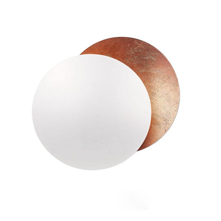 Frendorf | EclipseAura Wandleuchte mit Sonnenfinsternis-Design | LED Beleuchtung | Modern & Stilvoll | Für Wohn- und Arbeitsräume