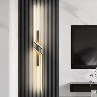 Frendorf | LumiWall Moderne LED Wandleuchte | Stilvolles Design | Dimmbares Licht | Für Wohnzimmer & Schlafzimmer