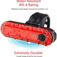 Frendorf | USB Rechargeable Rear Bike Light – Wiederaufladbares Fahrrad Rücklicht mit IPX4 & 3 Leuchtmodi