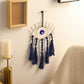 Evil Eye Makramee Wandbehang Traumfänger Boho Zimmer Dekor Türkisches Auge Wohnzimmer Schlafzimmer Feng Shui Amulett Heimdekoration
