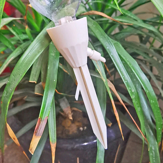 Frendorf | Automatischer Pflanzenbewässerer mit Flaschenanschluss – Effizienter Tropfbewässerer für Pflanzenpflege