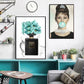 Modern Luxury Perfume Women Paris Fashion Poster Decorative Prints Canvas Painting Wall Art Pictures Elegant Girl Bedroom Decor
