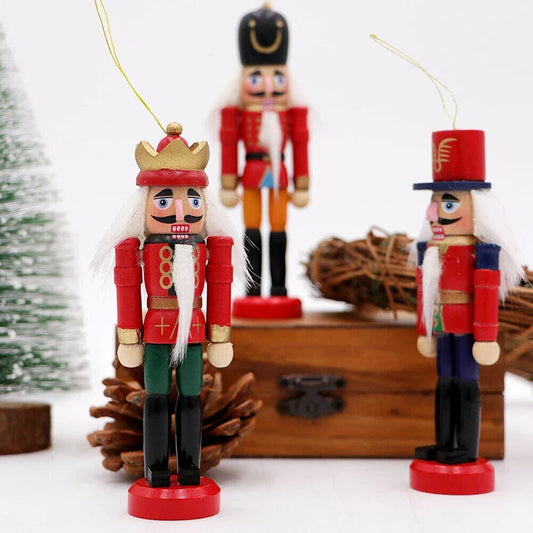 Mini-Nussknacker Holzfiguren