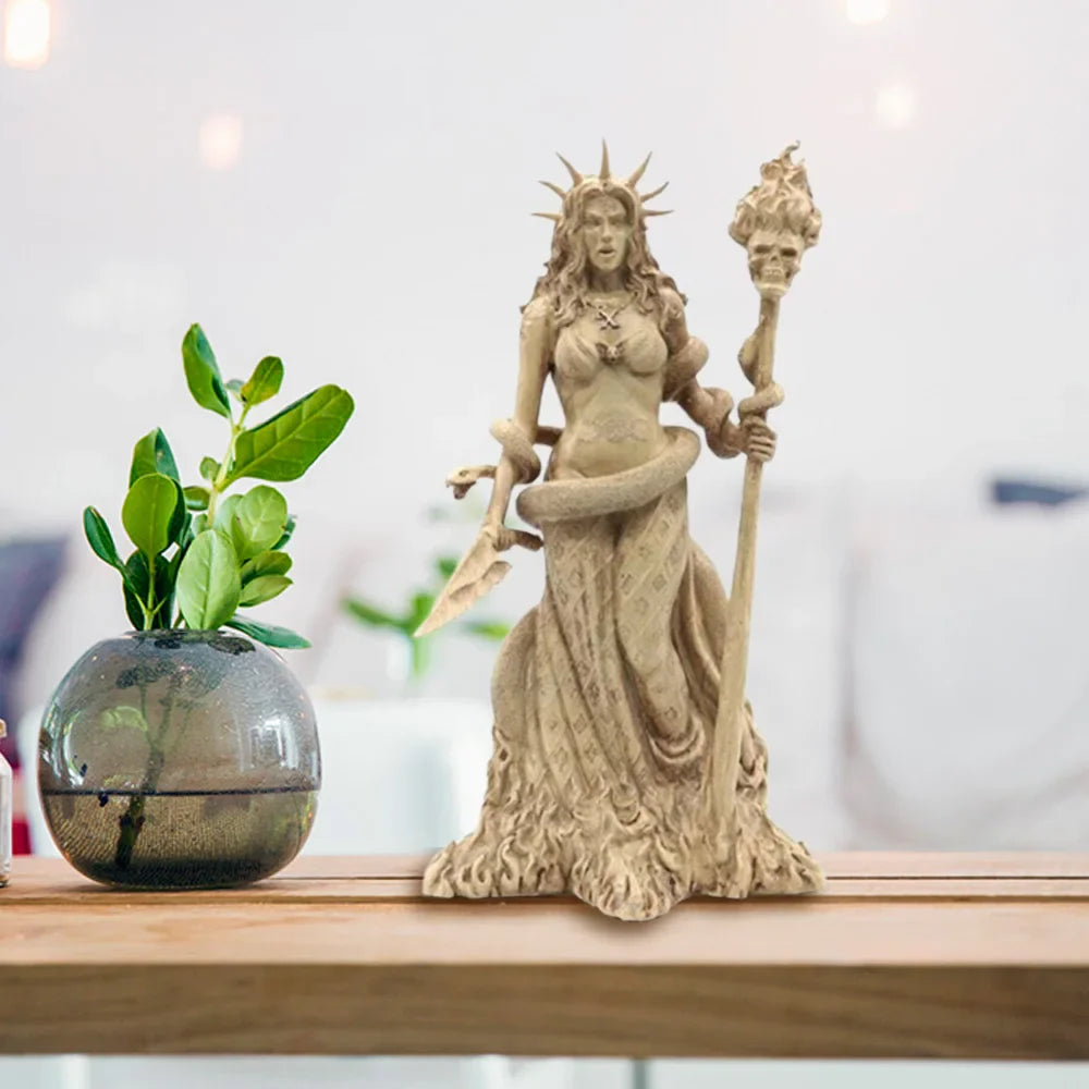 Griechische Mythologie Dekor Figurine Harz Kunst Skulptur Figurine Wohnkultur für Wohnzimmer Schlafzimmer Dekor CLH@8