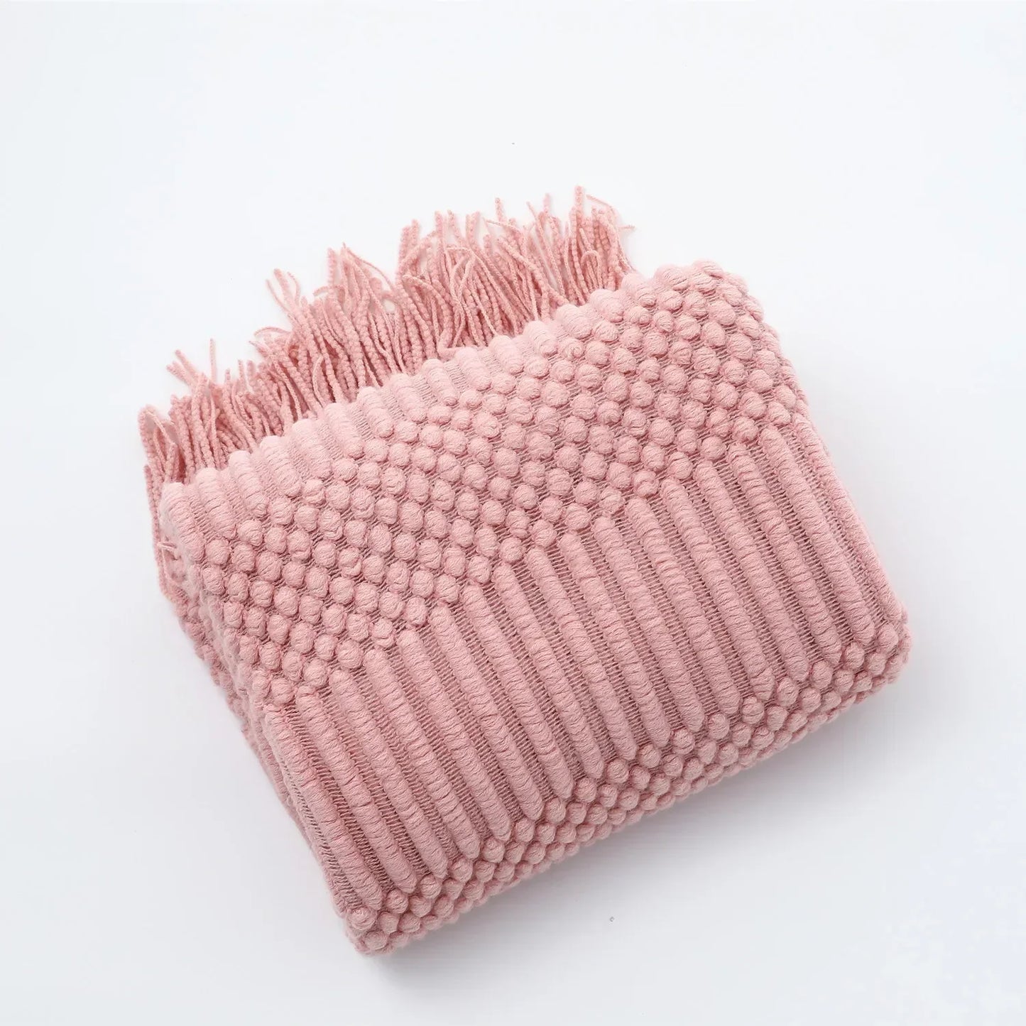 Nordic Style Dick Gestrickte Decke