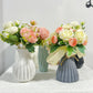 Moderne elegante Blumenvasen