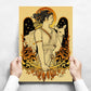 Art Nouveau Kraftpapier Poster Vintage Zuhause Zimmer Bar Café Dekor Ästhetische Kunst Wandgemälde