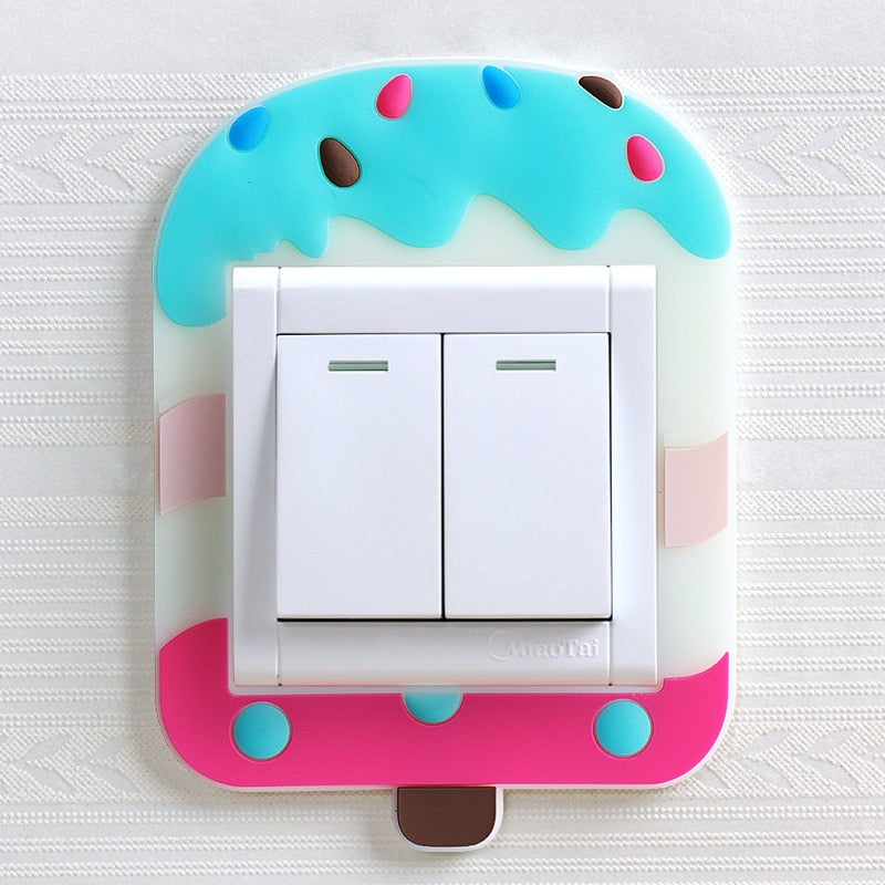 Frendorf | 3D Leuchtende Cartoon Tierschalterabdeckung