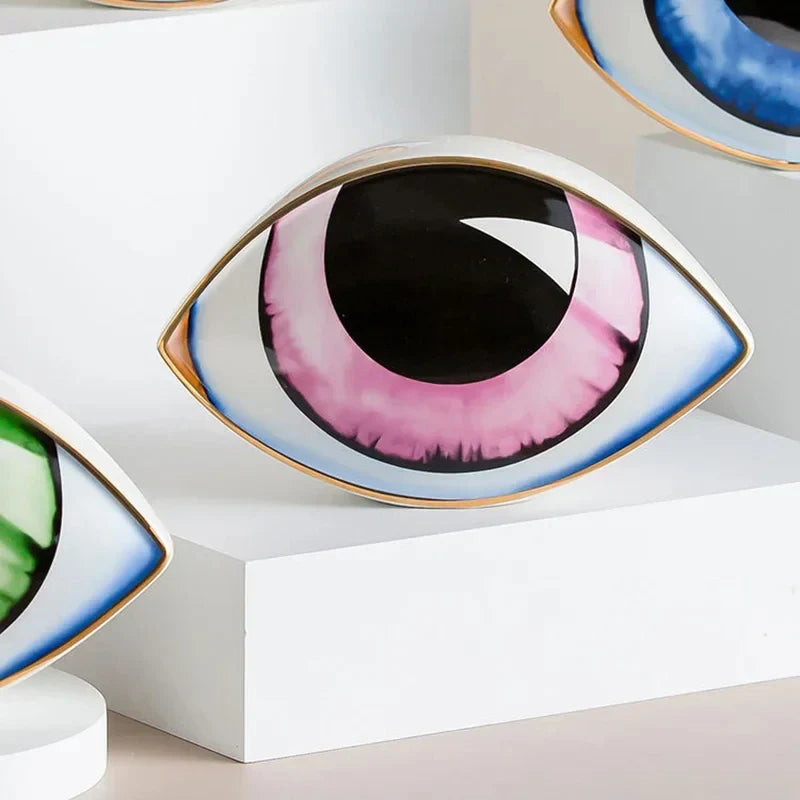Frendorf | Mystic Eye Skulptur Keramische Wohnkultur
