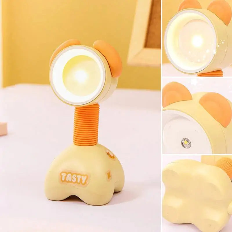 Frendorf | Mini Pet Magnetische Einziehbare Nacht Tischlampe