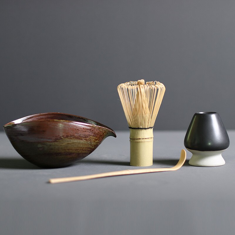 Frendorf | Delige Matcha Set | Hohe Qualität Bambus & Keramik