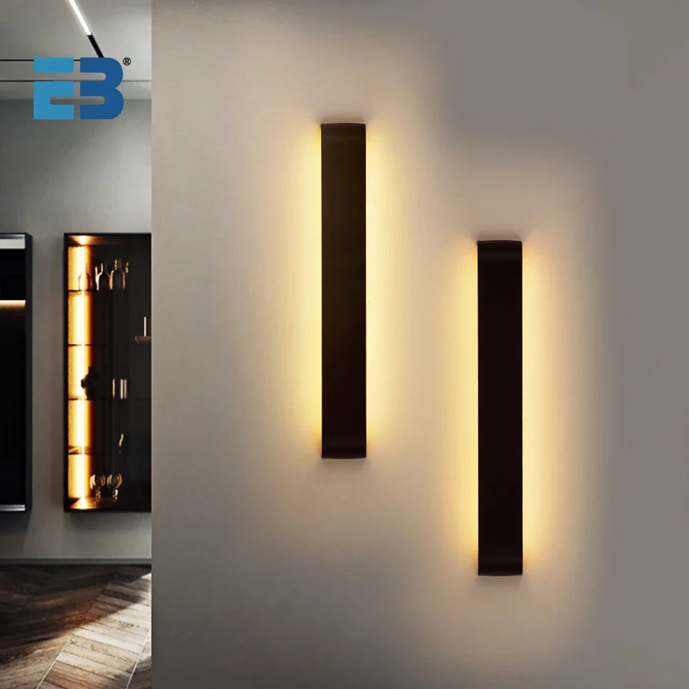 Moderne LED Wandleuchte - Vielseitige Beleuchtungslösung für Schlafzimmer, Küche und Wohnzimmer