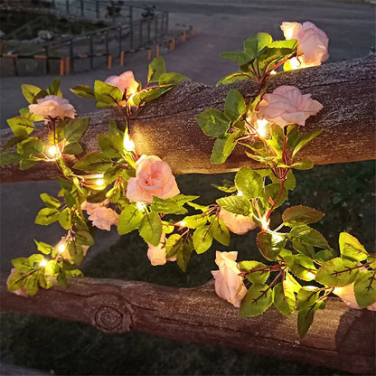 Künstliche Weinstockpflanzen mit LED-Lichtern zum Aufhängen