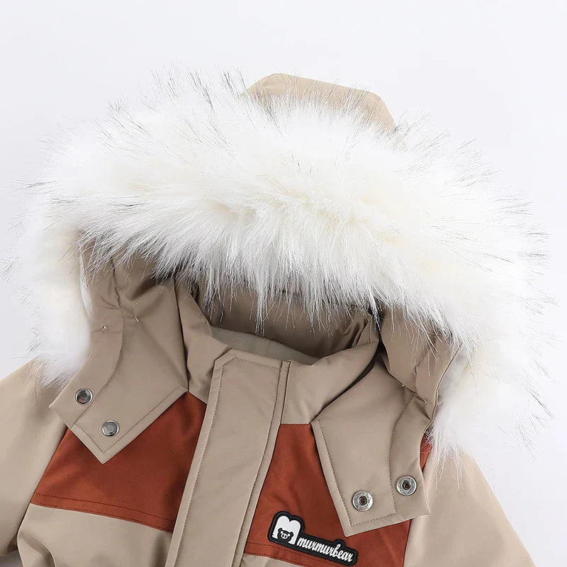 Frendorf Baby-Winteroverall Mila | 3-lagig, Wasserdicht und Gefüttert für maximalen Kälteschutz (75-115cm)