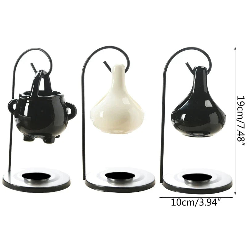 Ätherische Öl-Brenner Wachsschmelzer Diffusor Aromakerzen Teelichthalter Meditationsgeschenk Wohnraum Schlafzimmer Dekoration