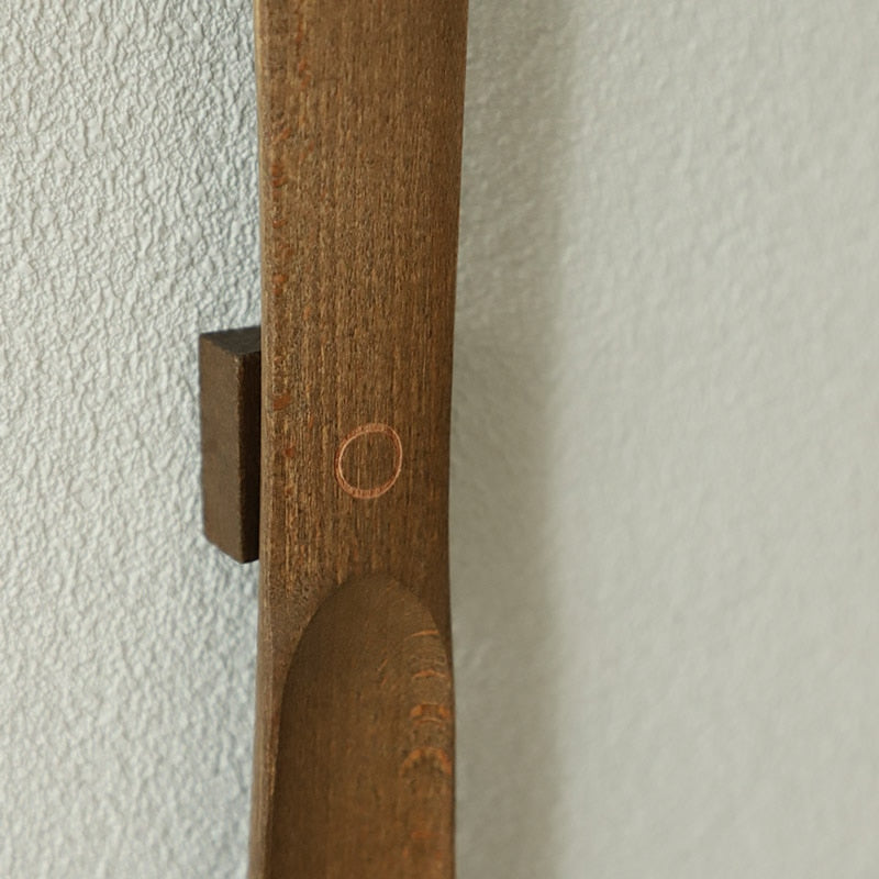 Holz langer Griff magnetischer Schuhanzieher