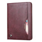 Frendorf | Leder Flip Case für iPad 9,7 (2017-2018), 10,2 (7. / 8. Gen), Air 2/3/4, Pro 9,7/10,5/11 - Wasserdicht, Stoßfest, Business Tablet Hülle