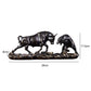 Feng Shui Bär und Stier Statue, Stier Figur, Sammlung Kuh Skulpturen Tier