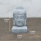 Frendorf | TranquilStone Buddha Figuren Set | Meditative Mönchs Statuen | Zen Garten Dekoration | Achtsamkeit & Feng Shui Deko für Zuhause
