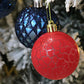 Frendorf | 12 Stück Mischmuster Weihnachtsball Baum Dekor