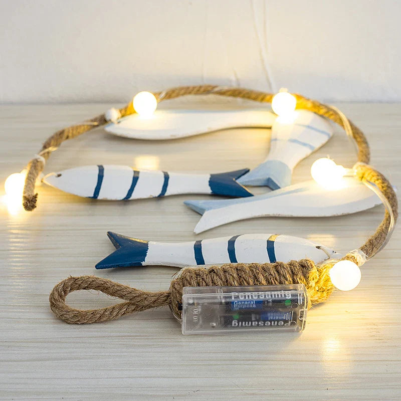 Verzauberte Fisch Lichterkette