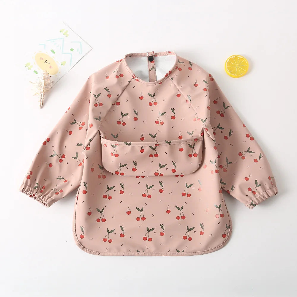 Langärmlige wasserdichte Smock für Kinder