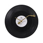 Musical Vinyl Record Wall Clock