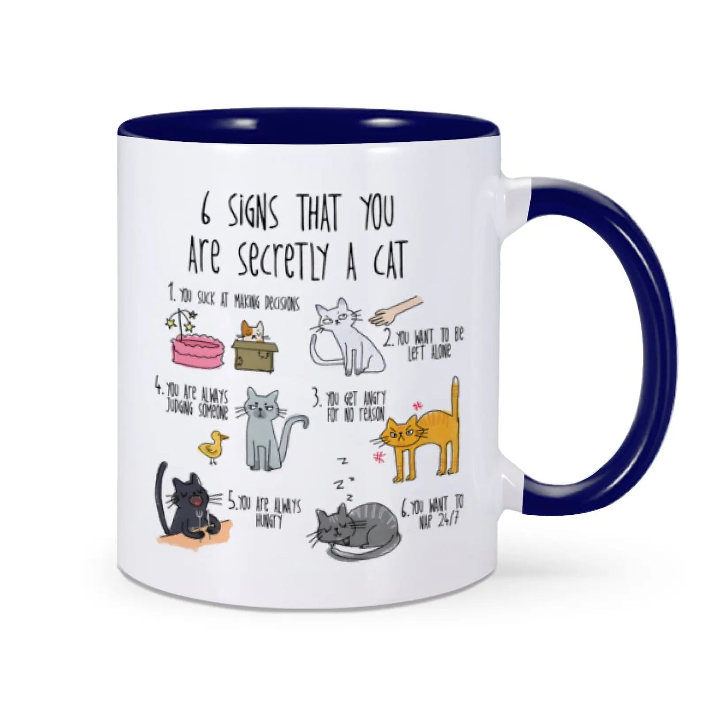 Frendorf | 6 Zeichen, dass Sie heimlich eine Katze sind Tasse